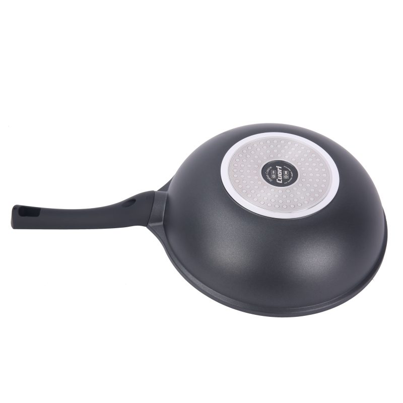 WOK 28 CM CON TAPA "NERO" - Imagen 2