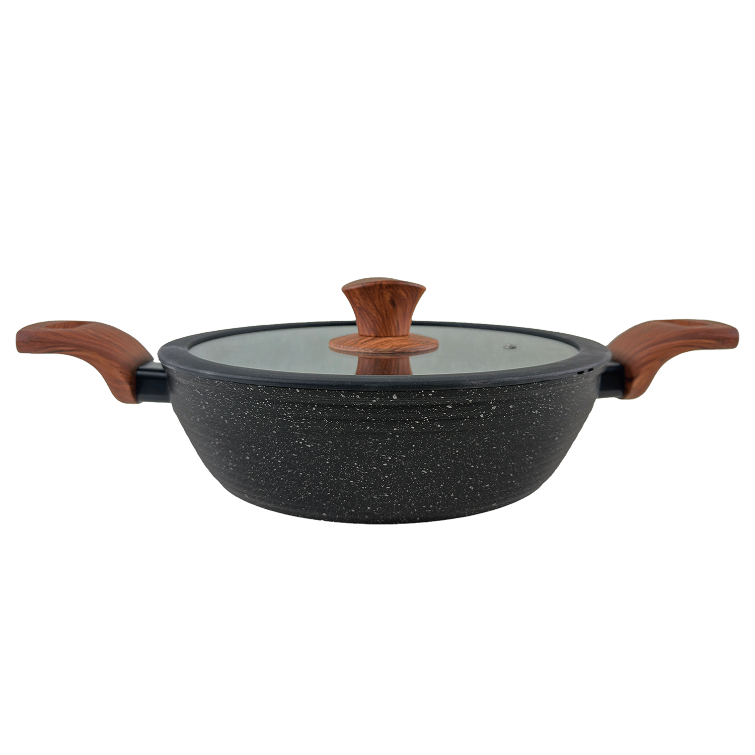GUISERA CON TAPA 24CM «PRETO»