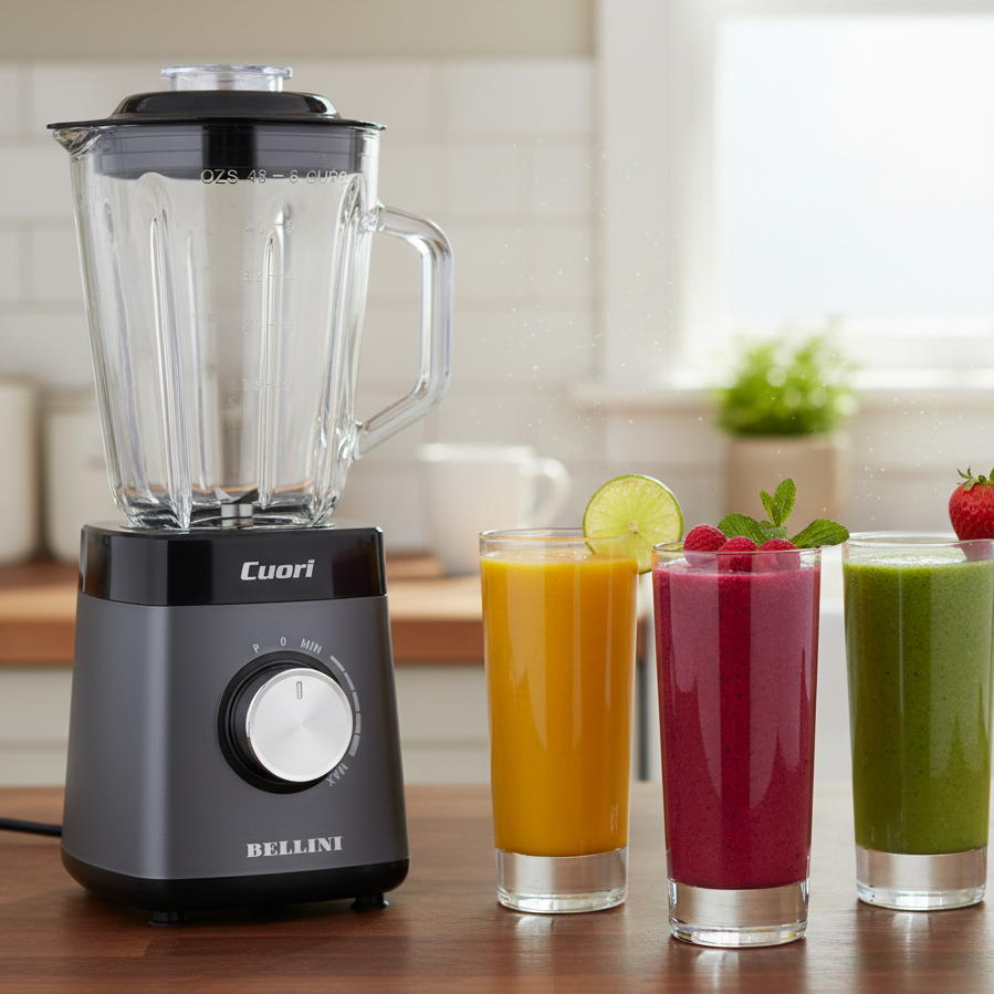 LICUADORA VASO VIDRIO 1.5LT «BELLINI» - Imagen 2